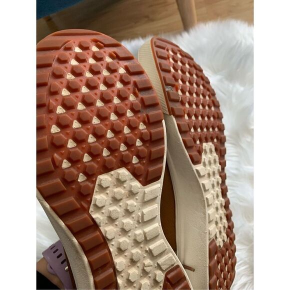 Vans unisex brown/orange sneakers men’s 9.5 and women’s 11 - Picture 7 of 7